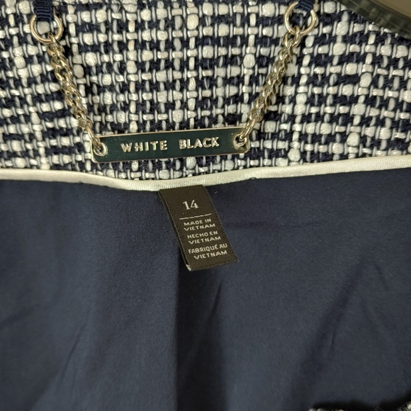 WHBM Tweed Blazer with Pearl Detail size 14 - Picture 3 of 4